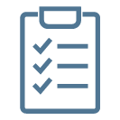 Clipboard with checkmarks