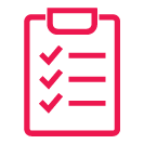 Clipboard with checkmarks Clipboard with checkmarks