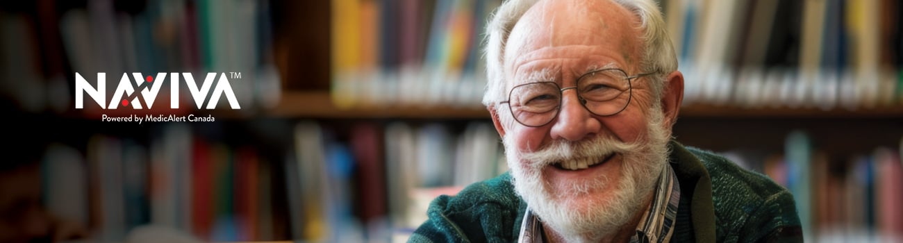 Elderly man_Naviva logo2 Elderly man_Naviva logo2