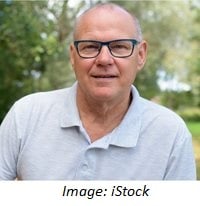 Middle aged man