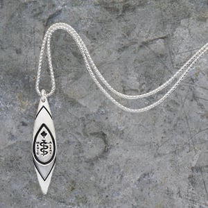 Qayaq Necklace Black
