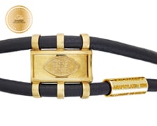 [I2304] Designer Collection - Claude Abittan - Comfort Bracelet Gold Vermeil