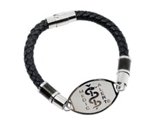 [I750] The Leather Collection - Rugged Rope - Black