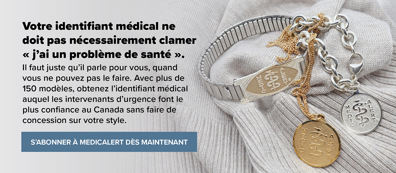 Votre identifiant médical ne doit pas nécessairement clamer « j’ai un problème de santé ».