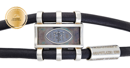[I2301] Designer Collection - Claude Abittan - Comfort Bracelet Antique Silver