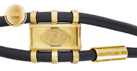 [I2304] Designer Collection - Claude Abittan - Comfort Bracelet Gold Vermeil