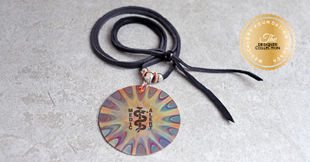 [I2322] Designer Collection - Wesley Havill Indigenous Art - Copper Mandala