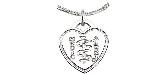 [I4519] The Sterling Collection - My Heart Pendant