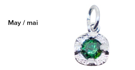 [I1825] Birthstone Charm