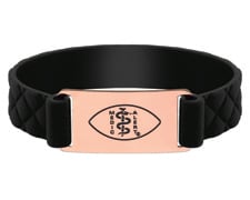 [I372-6] Diamond Active Band - Black/Rose Gold