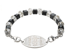 [I429C-6] The Sterling Collection - Ebony Crystal