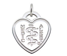 [I4515-1] The Sterling Collection - My Heart - Medallion Only