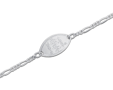 [I4609-6.5] The Sterling Collection - The Figaro Polished - Petite