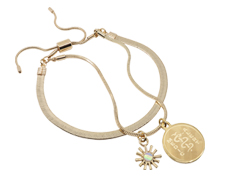[I577-1] Sunshine - Gold Tone