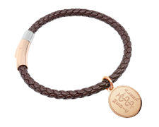 [I752-1] The Leather Collection - Rugged Rope - Brown