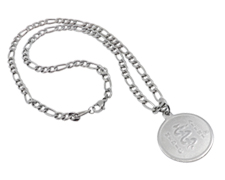 [I766-1] The Stainless Steel Collection - Victoria Figaro Pendant