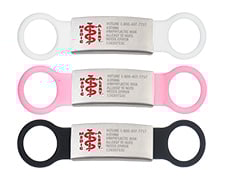[I144-1] SpotOn Shoe Tag Combo - Black/White/Pink